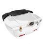 CALIFORNIA 1400 TOURING-BAULE BIANCO 65 LT IN VETRORESINA - CON CUSCINO
