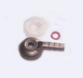 Kit pipetta in metallo + filtro benzina + guarnizione per pipetta D.8 per Moto Guzzi varie
