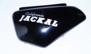 Copriaccumulatore dx nero per Moto Guzzi California 1100 Jackal