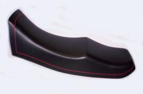 Sella nera con filetto rosso per Moto Guzzi 1000 Le Mans