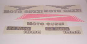Serie decalcomanie originali per Moto Guzzi 1000 Le Mans