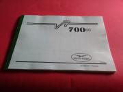 Catalogo Parti di Ricambio per Moto Guzzi V7 700cc