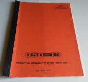 Manuale d'officina x 850 T3