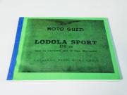 Catalogo Ricambi per Moto Guzzi Lodola 175 - Sport - Copia