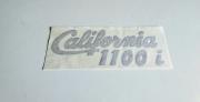 Adesivo Fianchetto DX o SX " CALIFORNIA 1100 I " ORO NERO per Moto Guzzi California 1100 III