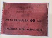 Catalogo Ricambi per Moto Guzzi Motoleggera Guzzino cm3 65