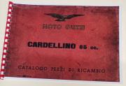 Catalogo Ricambi Moto Guzzi Cardellino 65 cc  Serie -