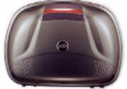 Bauletto nero Lt.46, Givi E460, con piastra acciaio inox art.BA008/009, per Moto Guzzi Nevada 350 750, California 1000 II, III e tutti i modelli California 1100 iniezione