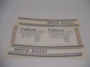 Serie Decalcomanie Nere per Moto Guzzi 850 GT California