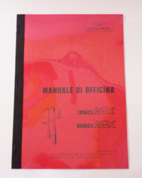 Manuale d'officina x Guzzi NTX 350/650