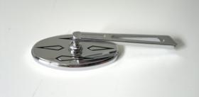 Specchio sx ovale c/incis nera Guzzi 350 1100