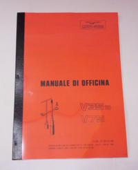 Manuale d'officina x Guzzi V35 III, V75