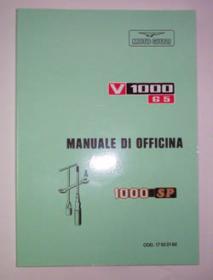 Manuale d'officina x V1000 G5, 1000 SP