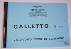 Catalogo pezzi di ricambio x Galletto 175cc