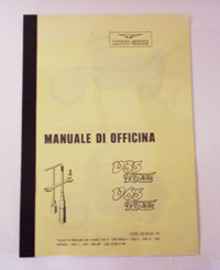 Manuale d'officina x Guzzi V35/65 Florida