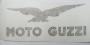 Adesivo Oro Nero " Moto Guzzi Aquila DX " Cm 9,7 X 30,9 mm - Varie Applicazione