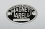 Targhetta "MAGNETI MARELLI" in Metallo per Clacson per Moto Guzzi Vari Modelli dagli Anni '20 fino agli Anni '60